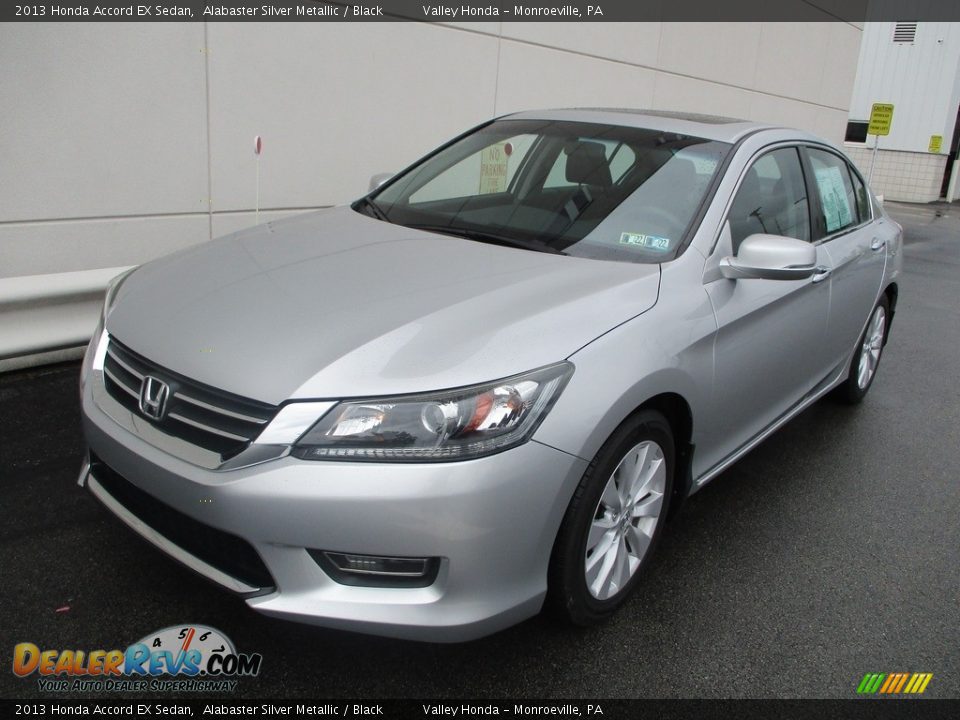 2013 Honda Accord EX Sedan Alabaster Silver Metallic / Black Photo #9