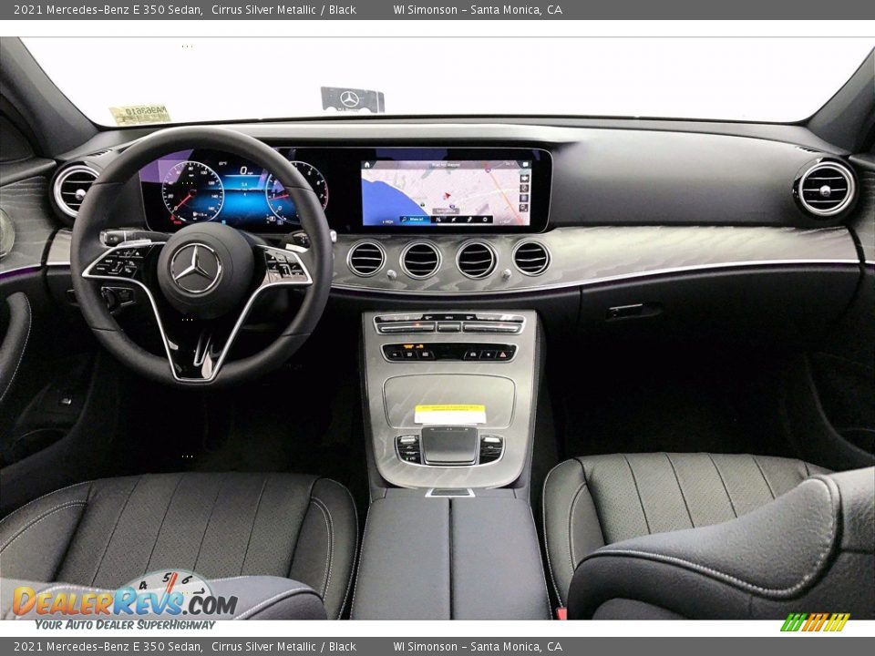 Black Interior - 2021 Mercedes-Benz E 350 Sedan Photo #6