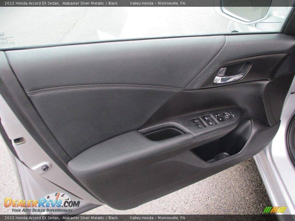 2013 Honda Accord EX Sedan Alabaster Silver Metallic / Black Photo #10