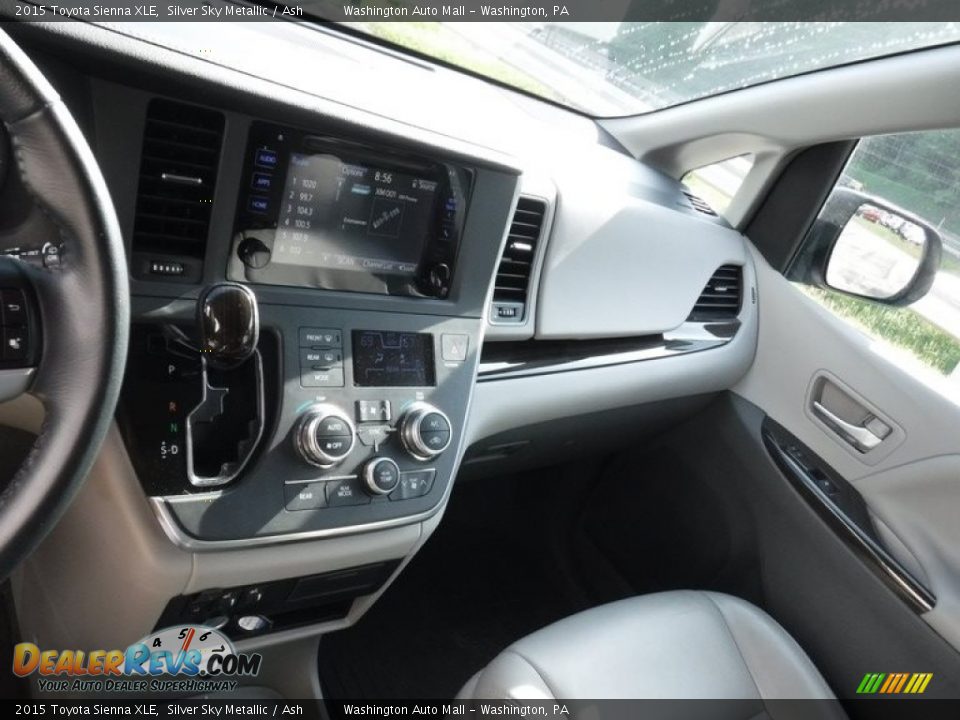 2015 Toyota Sienna XLE Silver Sky Metallic / Ash Photo #3