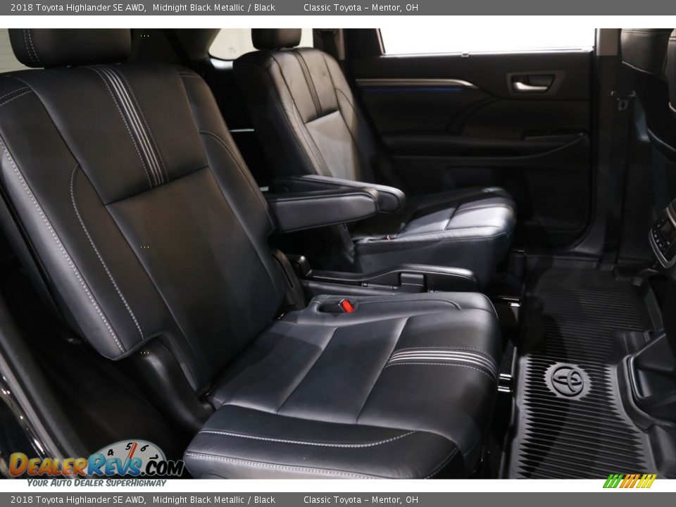 2018 Toyota Highlander SE AWD Midnight Black Metallic / Black Photo #15