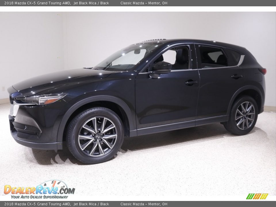 2018 Mazda CX-5 Grand Touring AWD Jet Black Mica / Black Photo #3