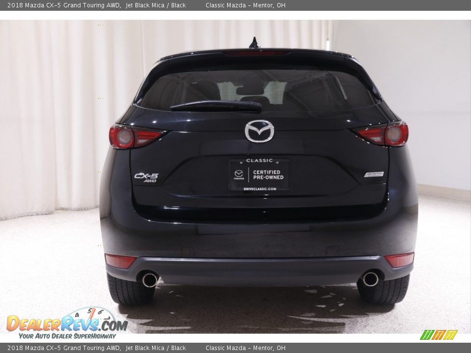 2018 Mazda CX-5 Grand Touring AWD Jet Black Mica / Black Photo #16