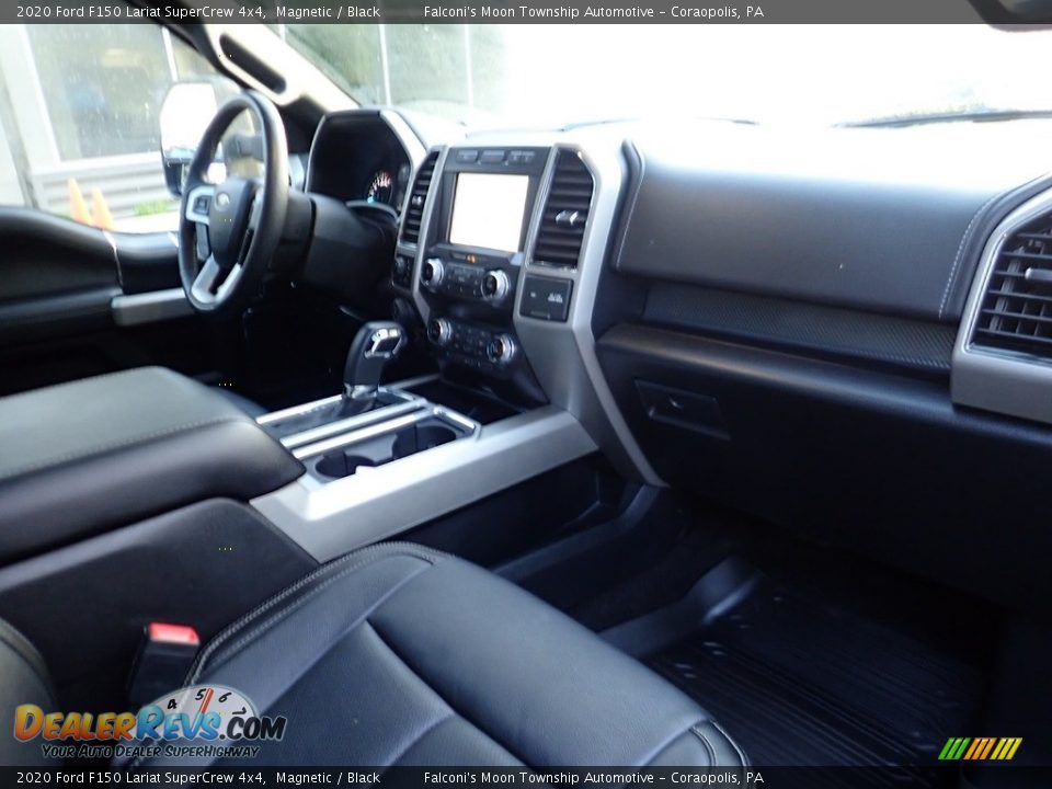 2020 Ford F150 Lariat SuperCrew 4x4 Magnetic / Black Photo #11