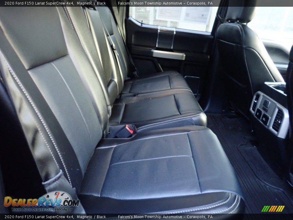 2020 Ford F150 Lariat SuperCrew 4x4 Magnetic / Black Photo #13
