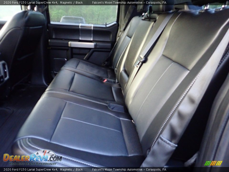 2020 Ford F150 Lariat SuperCrew 4x4 Magnetic / Black Photo #16