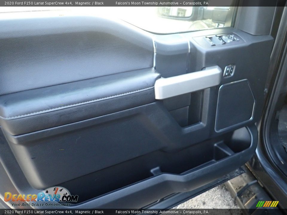 2020 Ford F150 Lariat SuperCrew 4x4 Magnetic / Black Photo #18