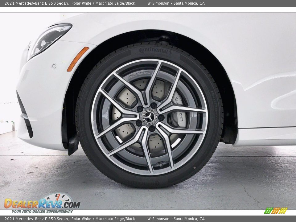 2021 Mercedes-Benz E 350 Sedan Polar White / Macchiato Beige/Black Photo #10