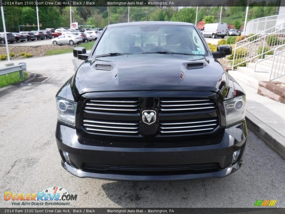 2014 Ram 1500 Sport Crew Cab 4x4 Black / Black Photo #12