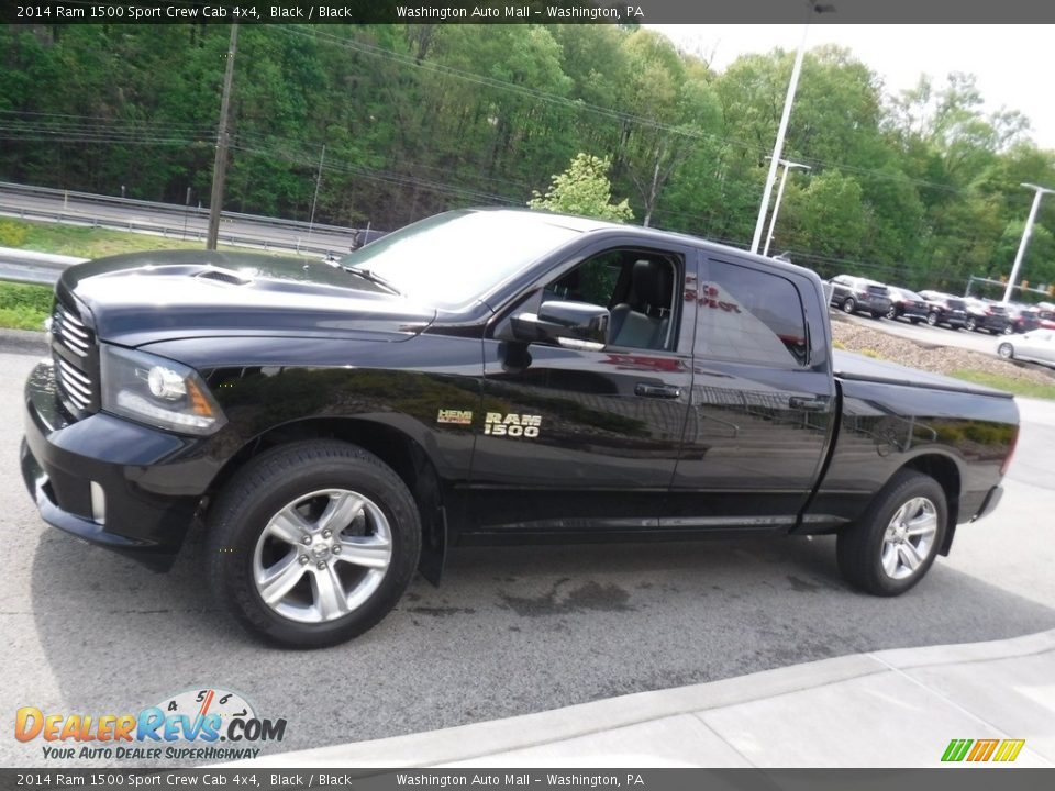 Black 2014 Ram 1500 Sport Crew Cab 4x4 Photo #14