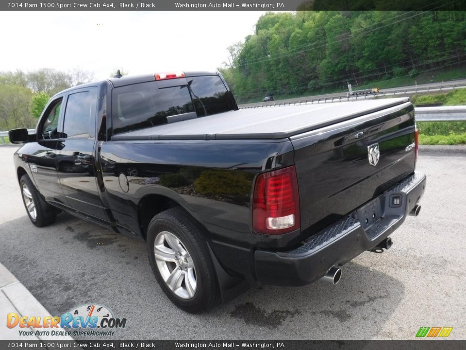 2014 Ram 1500 Sport Crew Cab 4x4 Black / Black Photo #15