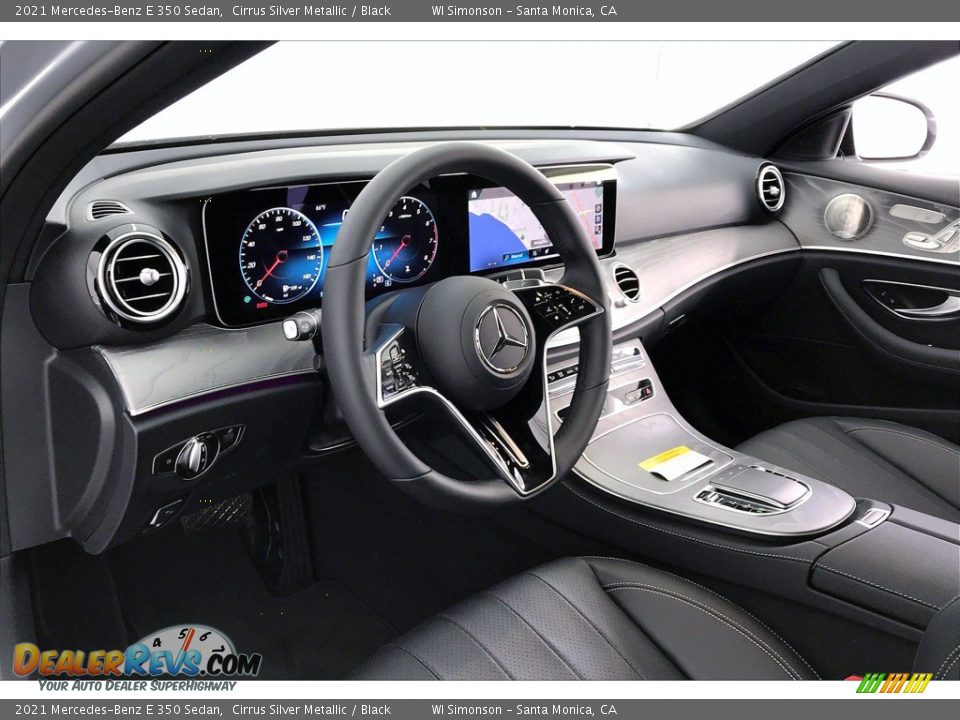 2021 Mercedes-Benz E 350 Sedan Cirrus Silver Metallic / Black Photo #4