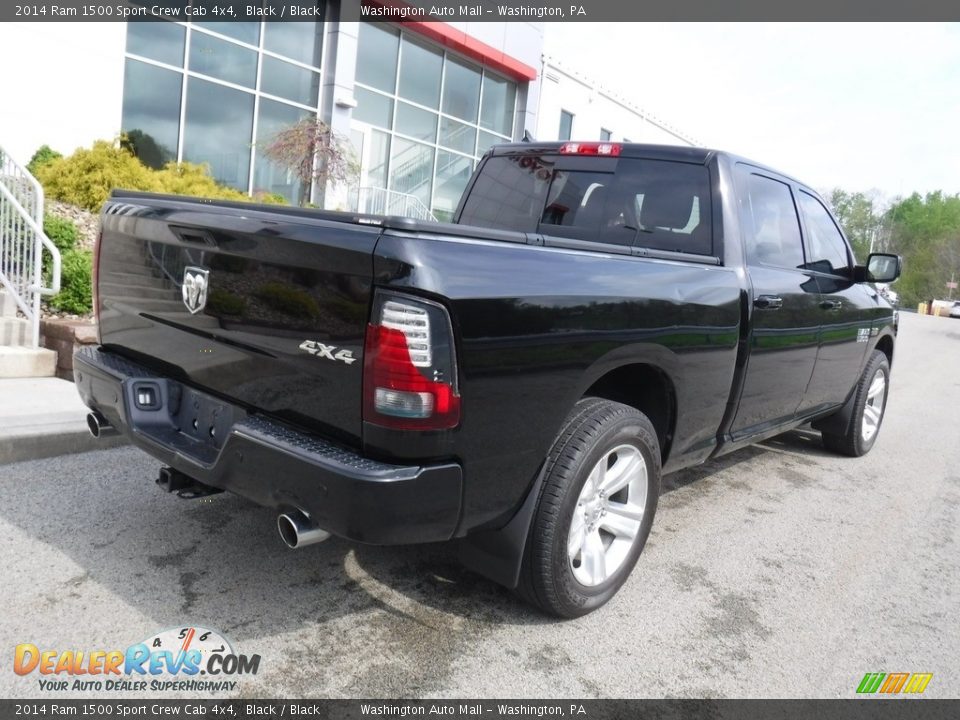 2014 Ram 1500 Sport Crew Cab 4x4 Black / Black Photo #18