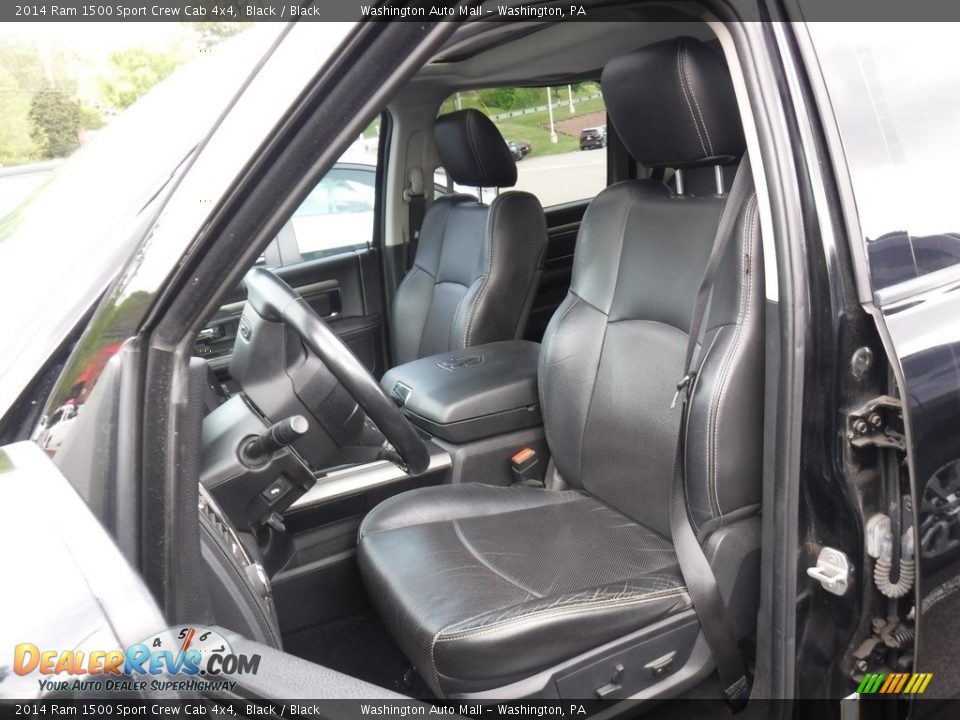 Front Seat of 2014 Ram 1500 Sport Crew Cab 4x4 Photo #22