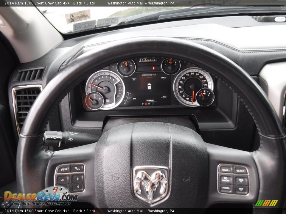 2014 Ram 1500 Sport Crew Cab 4x4 Gauges Photo #27