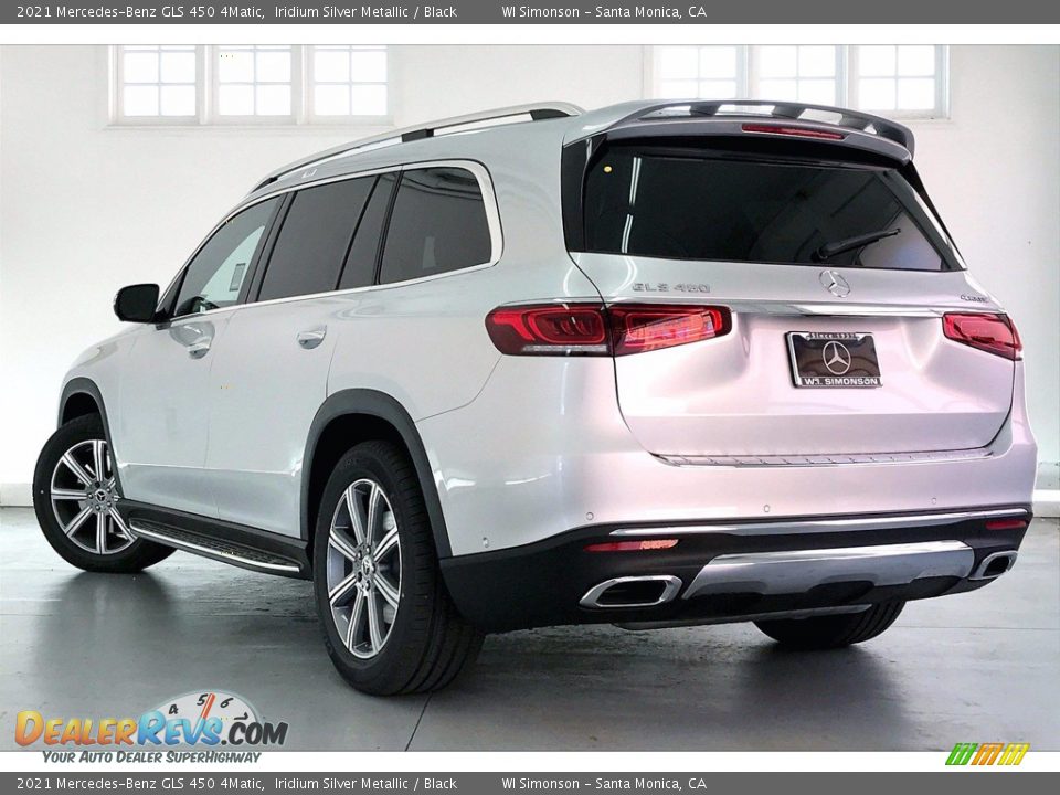 2021 Mercedes-Benz GLS 450 4Matic Iridium Silver Metallic / Black Photo #2