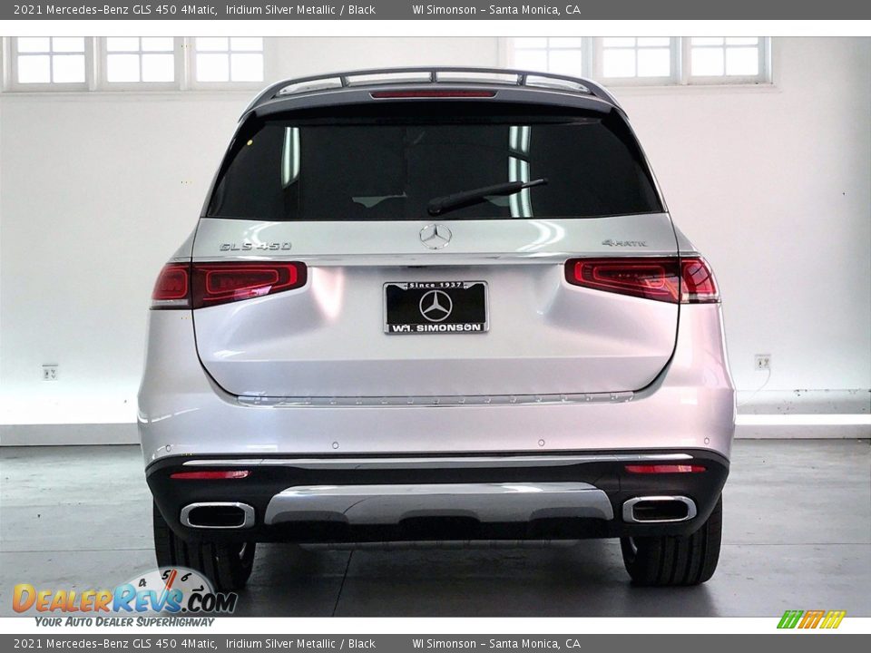 2021 Mercedes-Benz GLS 450 4Matic Iridium Silver Metallic / Black Photo #3