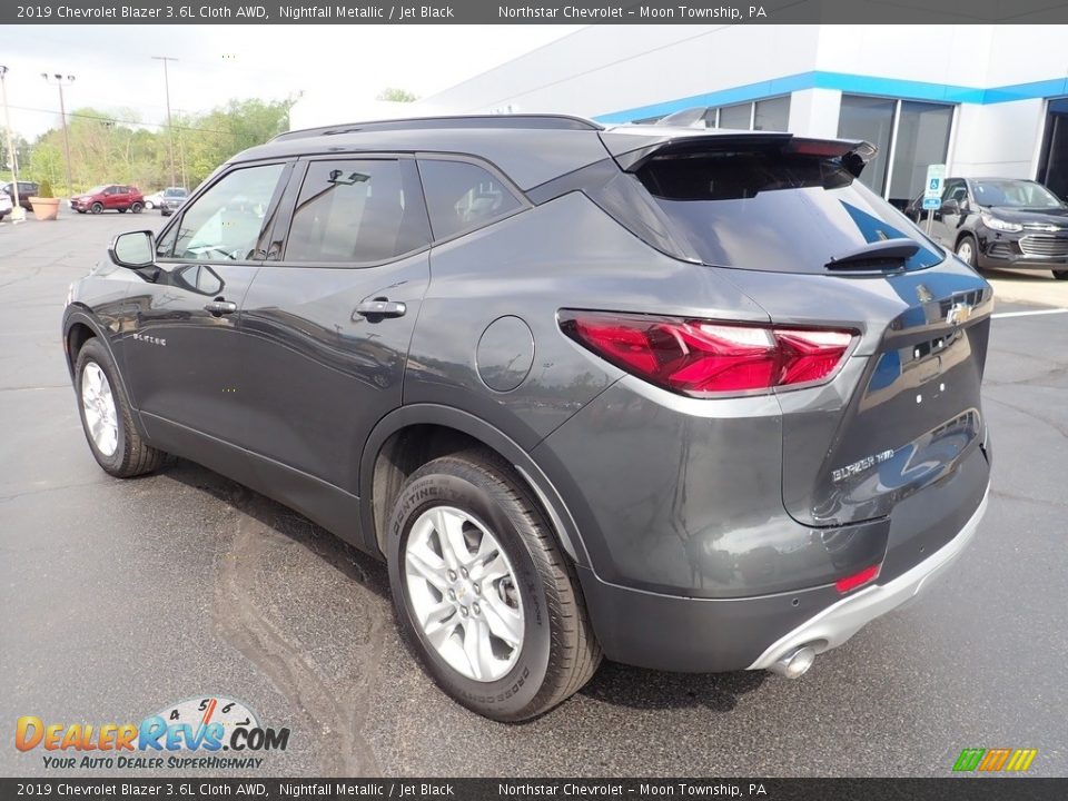 2019 Chevrolet Blazer 3.6L Cloth AWD Nightfall Metallic / Jet Black Photo #4