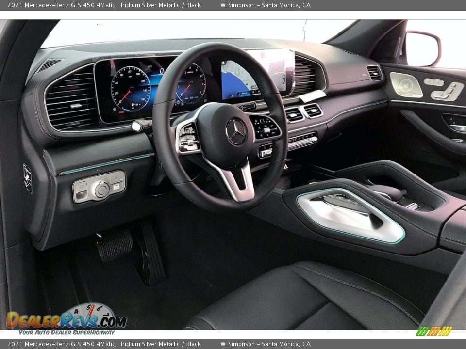 2021 Mercedes-Benz GLS 450 4Matic Iridium Silver Metallic / Black Photo #4