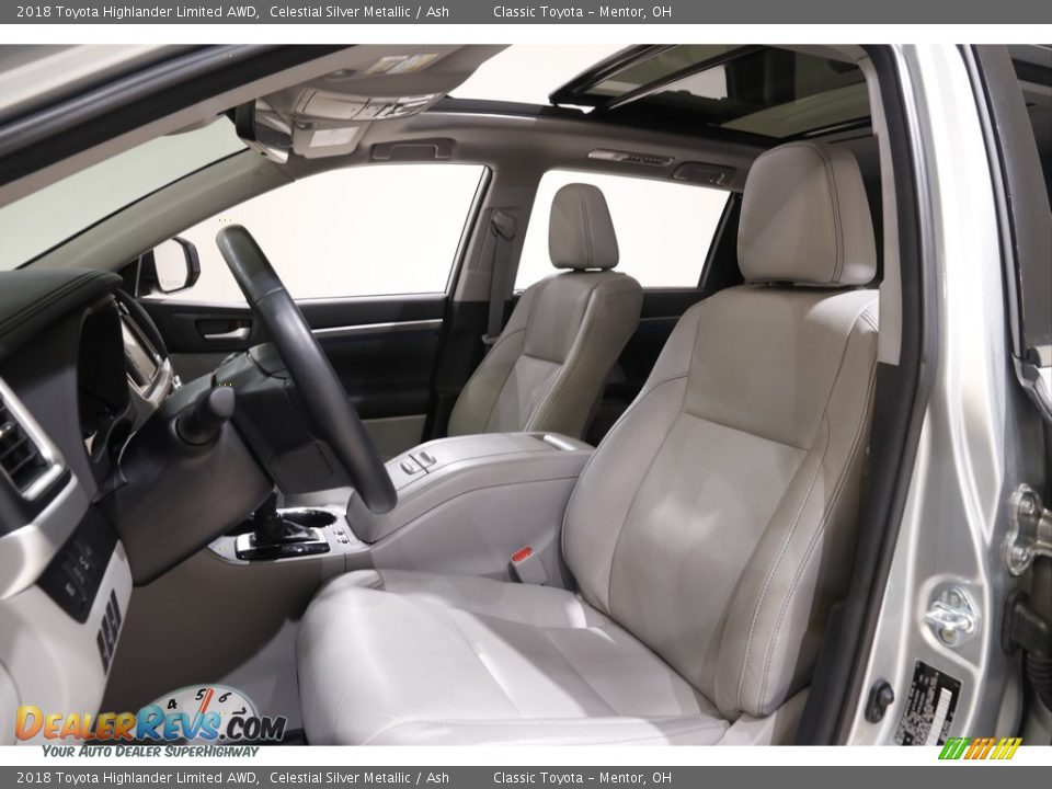 2018 Toyota Highlander Limited AWD Celestial Silver Metallic / Ash Photo #5
