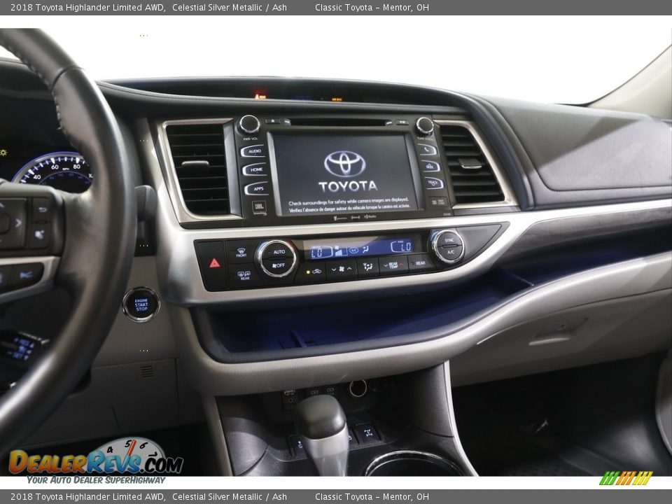 2018 Toyota Highlander Limited AWD Celestial Silver Metallic / Ash Photo #9