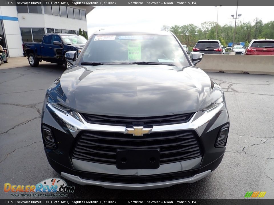 2019 Chevrolet Blazer 3.6L Cloth AWD Nightfall Metallic / Jet Black Photo #13