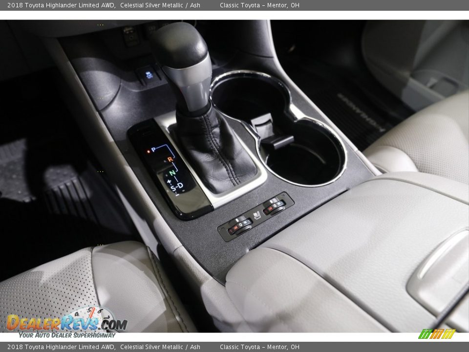 2018 Toyota Highlander Limited AWD Celestial Silver Metallic / Ash Photo #12