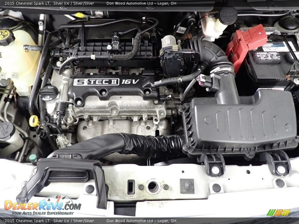 2015 Chevrolet Spark LT Silver Ice / Silver/Silver Photo #6