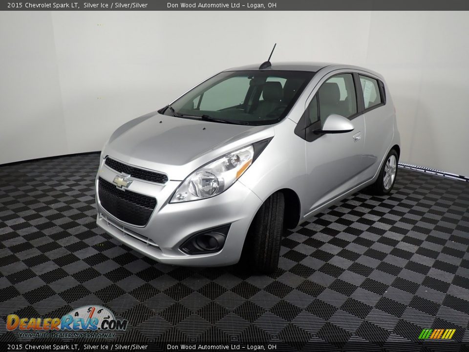 2015 Chevrolet Spark LT Silver Ice / Silver/Silver Photo #7