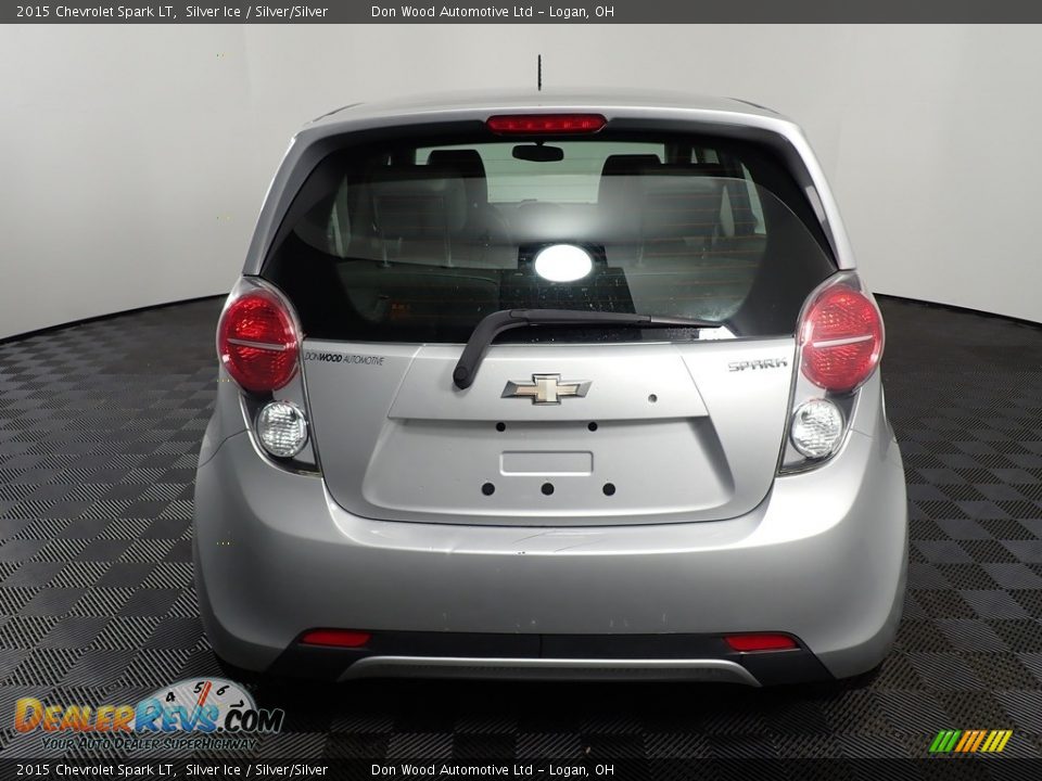 2015 Chevrolet Spark LT Silver Ice / Silver/Silver Photo #11