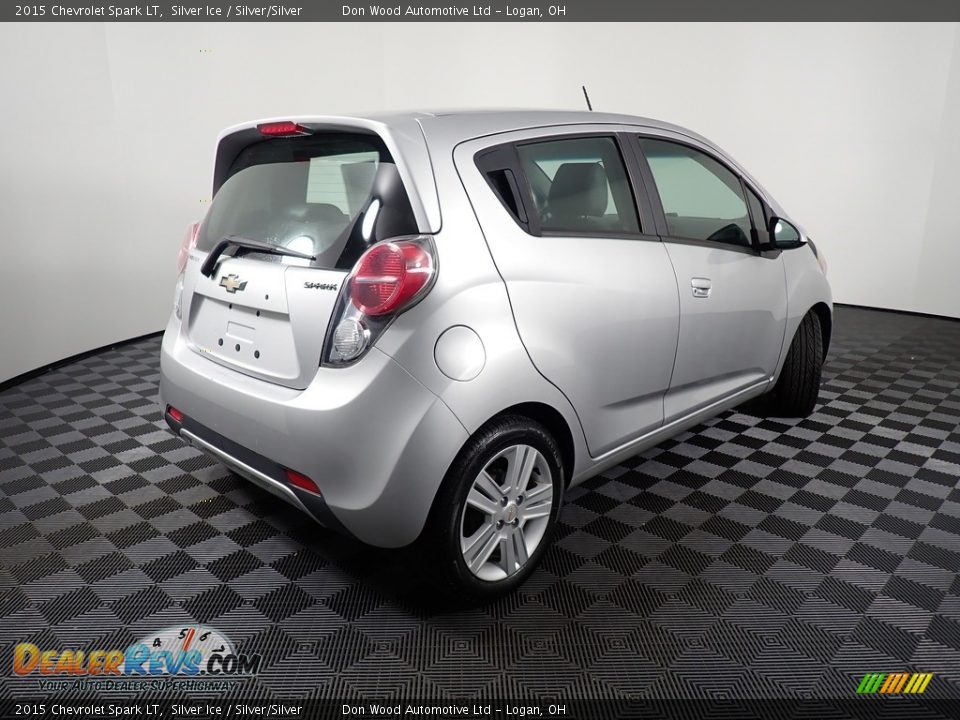 2015 Chevrolet Spark LT Silver Ice / Silver/Silver Photo #15