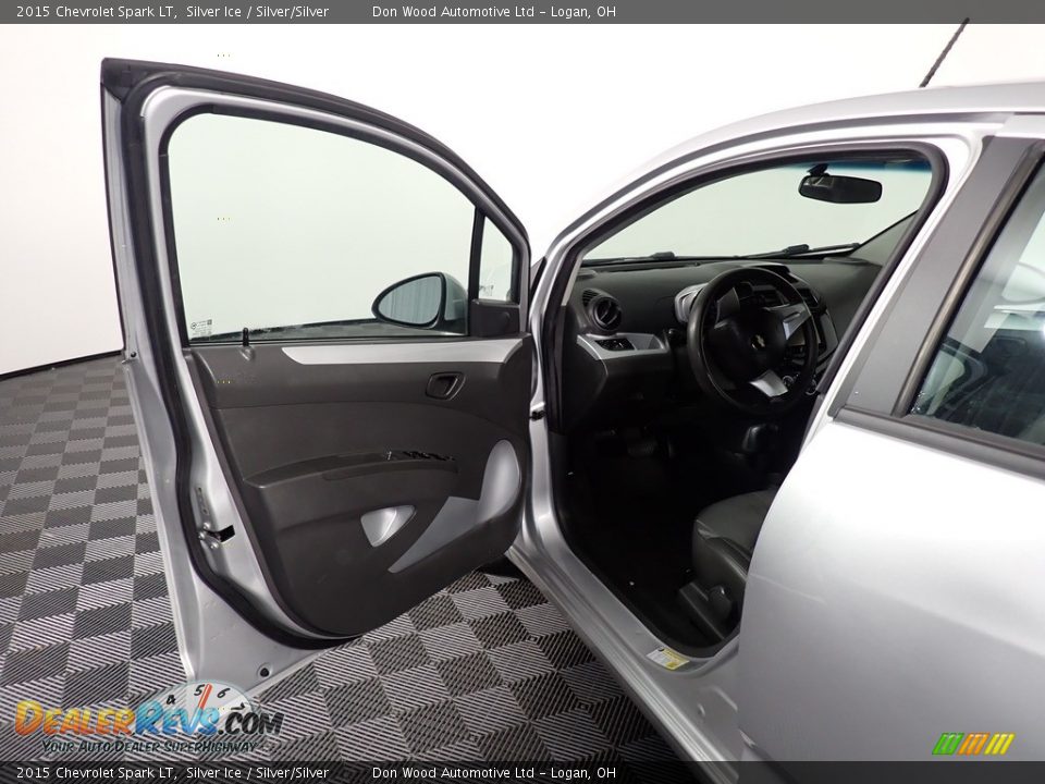2015 Chevrolet Spark LT Silver Ice / Silver/Silver Photo #17