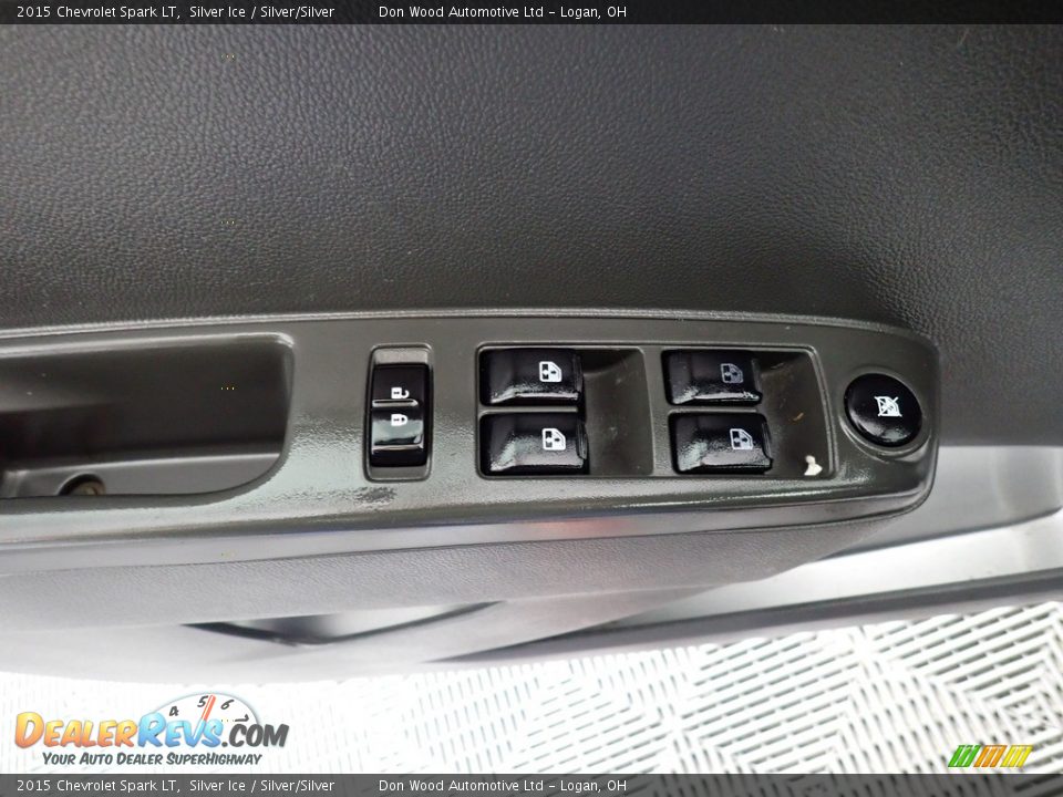 2015 Chevrolet Spark LT Silver Ice / Silver/Silver Photo #18