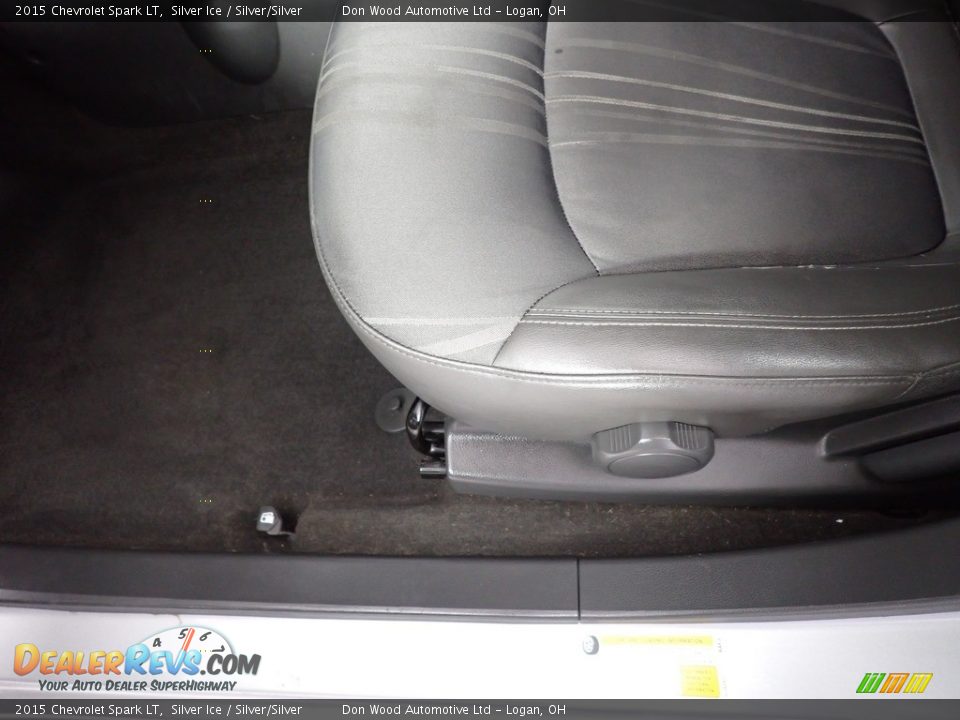 2015 Chevrolet Spark LT Silver Ice / Silver/Silver Photo #20