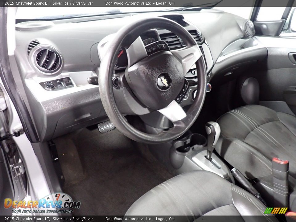 2015 Chevrolet Spark LT Silver Ice / Silver/Silver Photo #21