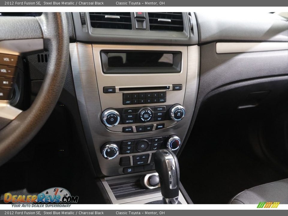2012 Ford Fusion SE Steel Blue Metallic / Charcoal Black Photo #9