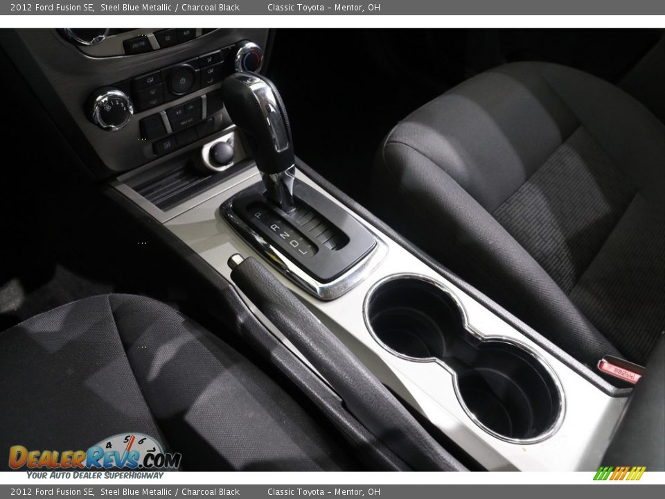 2012 Ford Fusion SE Steel Blue Metallic / Charcoal Black Photo #12