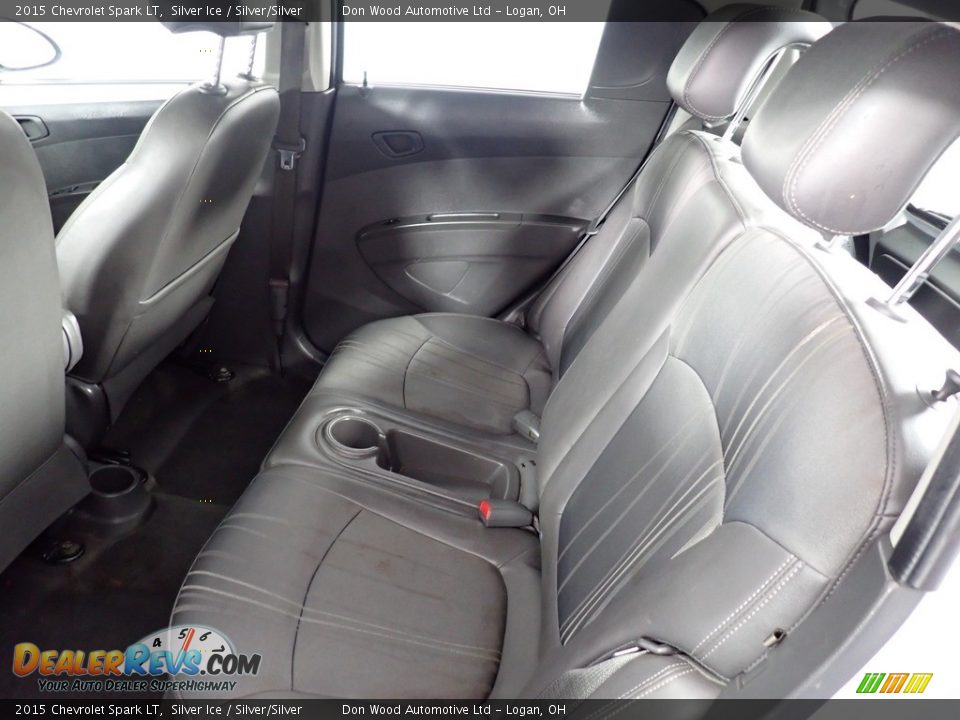 2015 Chevrolet Spark LT Silver Ice / Silver/Silver Photo #24