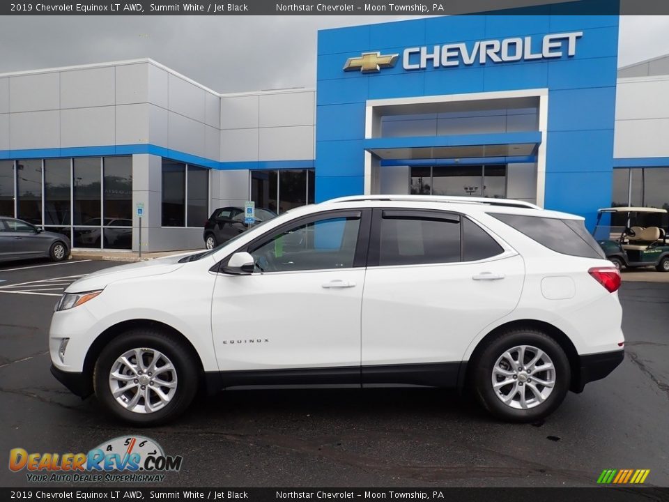 2019 Chevrolet Equinox LT AWD Summit White / Jet Black Photo #3