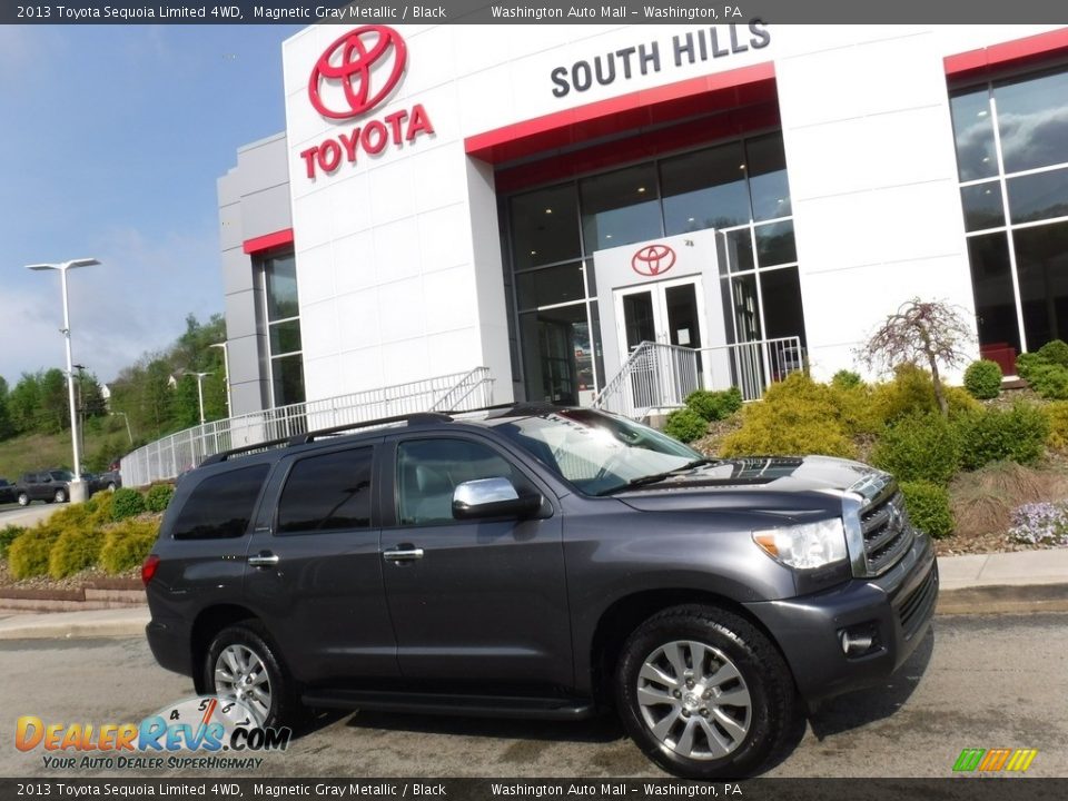 2013 Toyota Sequoia Limited 4WD Magnetic Gray Metallic / Black Photo #2