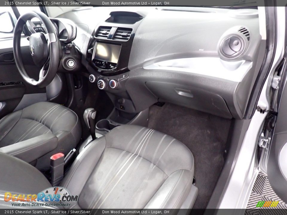 2015 Chevrolet Spark LT Silver Ice / Silver/Silver Photo #30