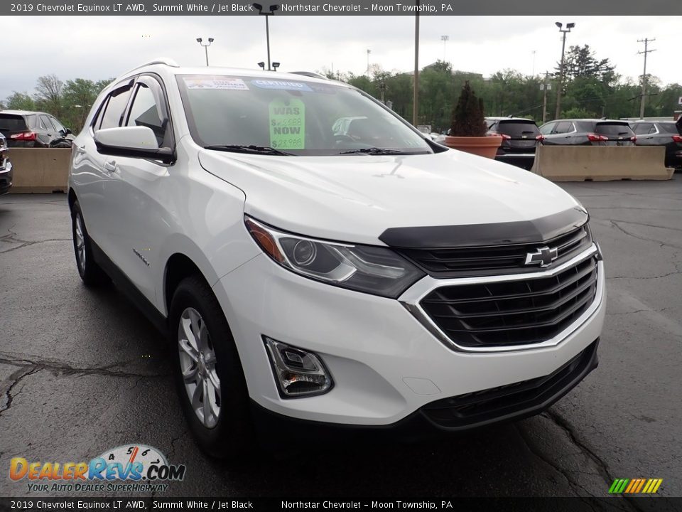 2019 Chevrolet Equinox LT AWD Summit White / Jet Black Photo #12