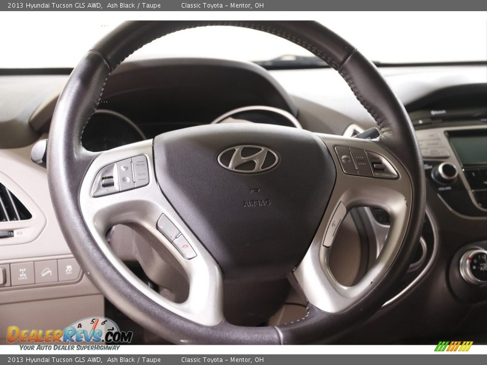 2013 Hyundai Tucson GLS AWD Ash Black / Taupe Photo #7