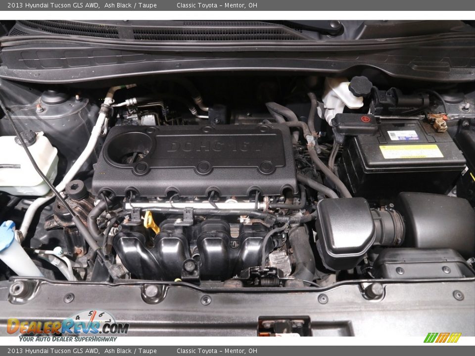 2013 Hyundai Tucson GLS AWD Ash Black / Taupe Photo #16