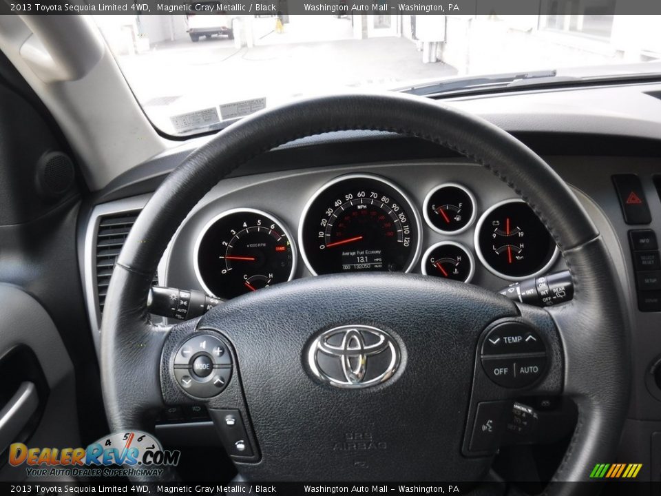 2013 Toyota Sequoia Limited 4WD Steering Wheel Photo #27
