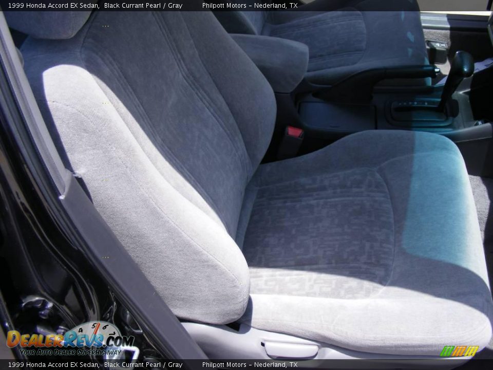 1999 Honda Accord EX Sedan Black Currant Pearl / Gray Photo #20