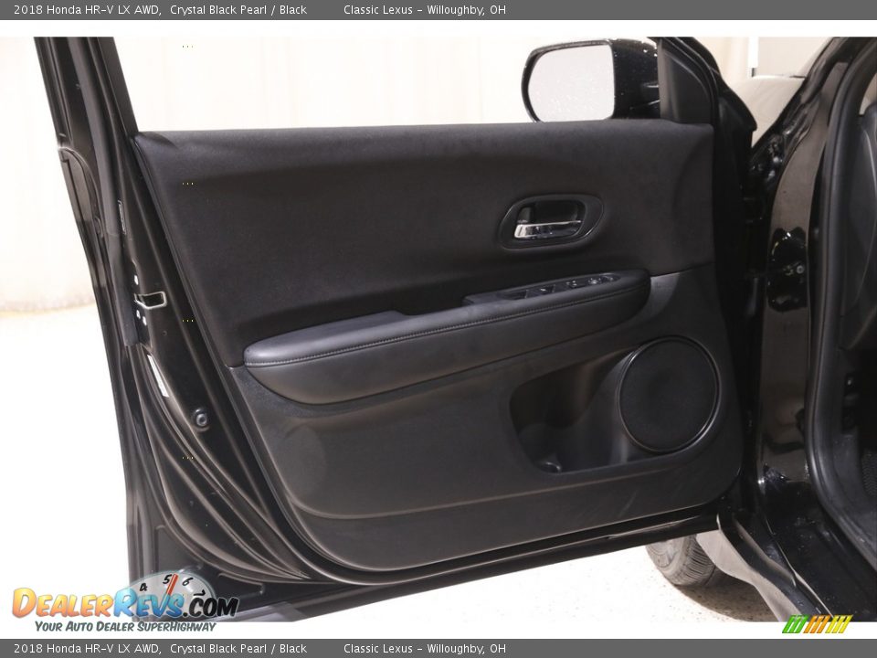 2018 Honda HR-V LX AWD Crystal Black Pearl / Black Photo #4