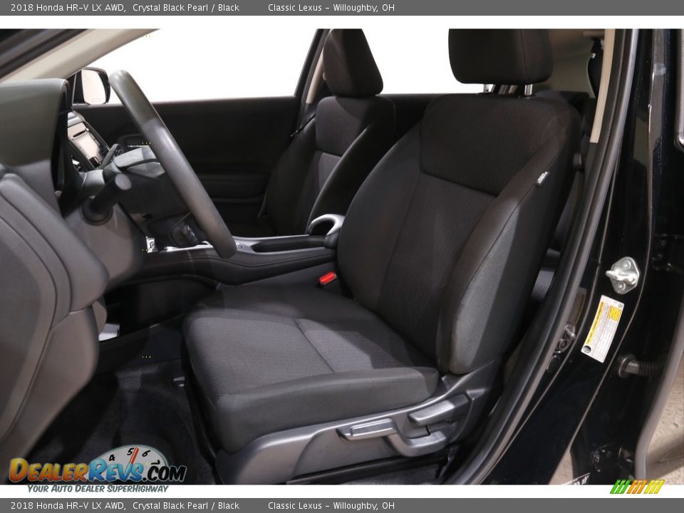 2018 Honda HR-V LX AWD Crystal Black Pearl / Black Photo #5