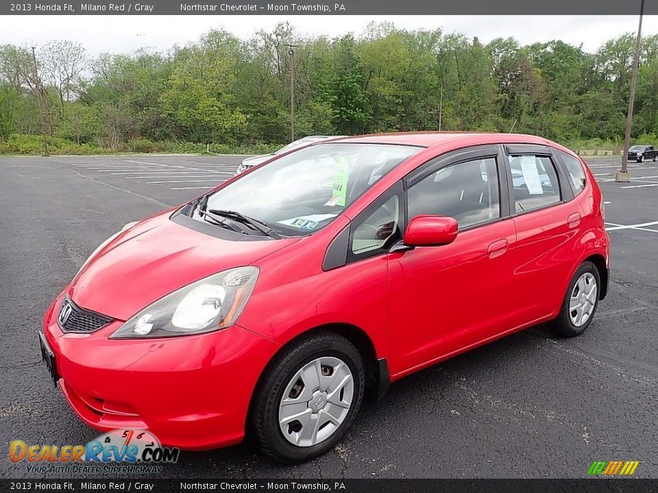 2013 Honda Fit Milano Red / Gray Photo #1