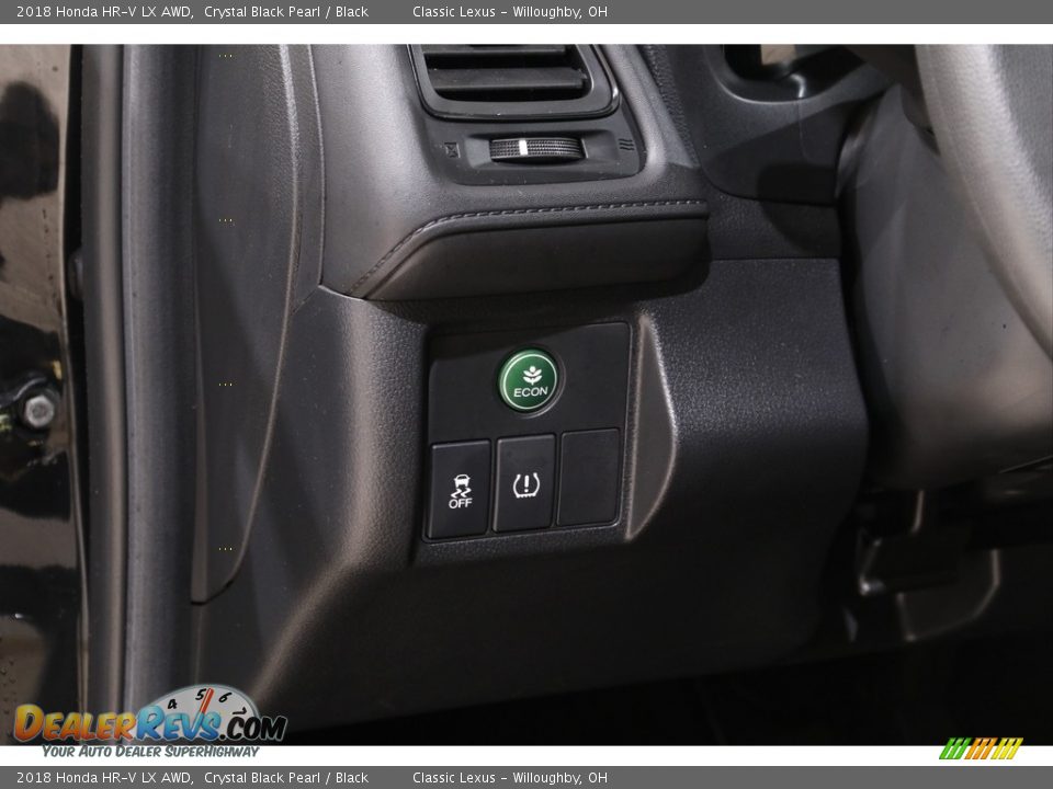 2018 Honda HR-V LX AWD Crystal Black Pearl / Black Photo #6